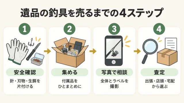 仕分けせずに売るための準備と進め方