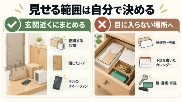 防犯の視点で押さえたい「部屋」と「情報」の準備