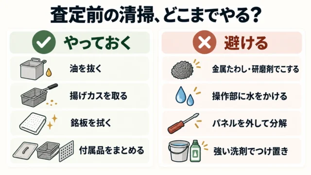 清掃してから出すべき?どこまでやるかの線引き