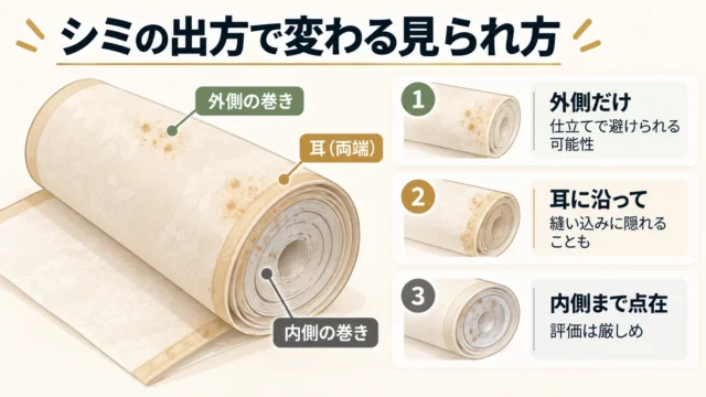 シミは「どこに・どこまで・何のシミか」で評価が変わる
