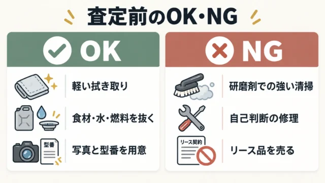 売却前にやってはいけないこと