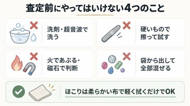 仕分けでやってはいけないこと