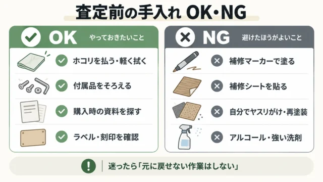 査定前にやっておきたいこと・避けたほうがよいこと