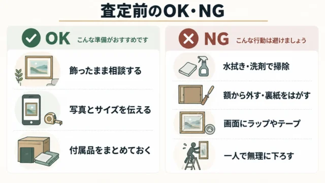 査定前にやってはいけないこと