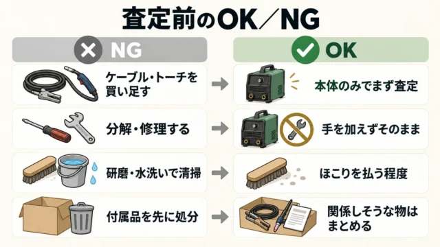 売却前にやってはいけないこと