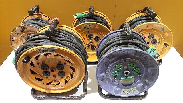日動工業 電工ドラム コードリール 5個セット