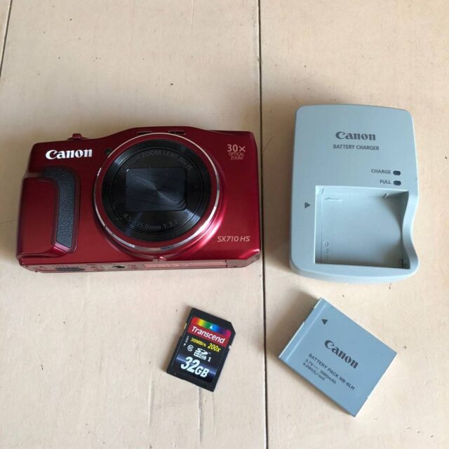 Canon SX710HS デジタルカメラ レッド