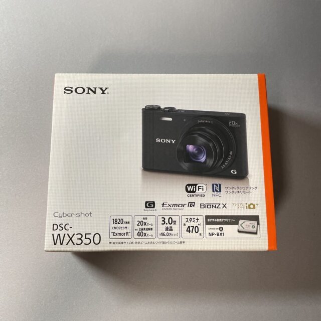 ソニー SONY サイバーショット DSC-WX350 ブラック