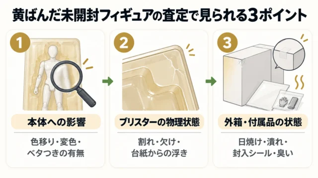 査定で確認される3つのポイント
