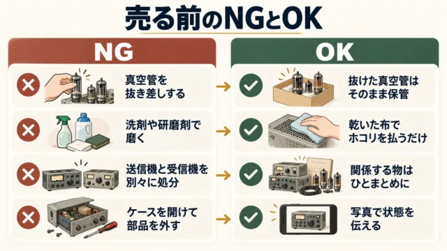 売却前にやってはいけない4つのこと