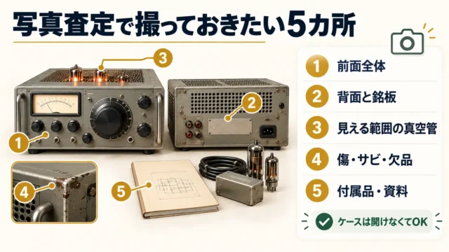 写真査定で伝わりやすい撮り方