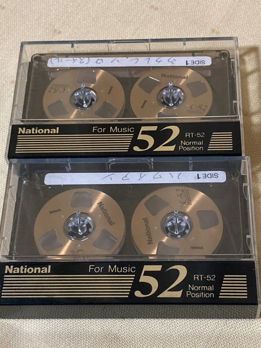 NATIONAL ナショナル カセットテープ RT-52 2本セット