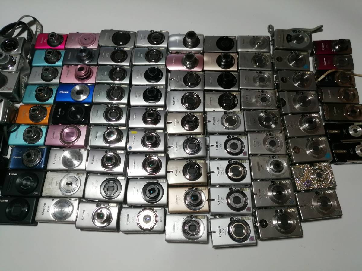 Canon デジタルカメラ まとめ売り 127台 IXY PowerShot