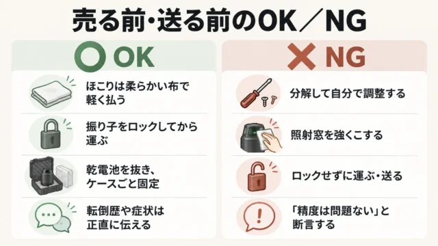 査定前にやってはいけないこと