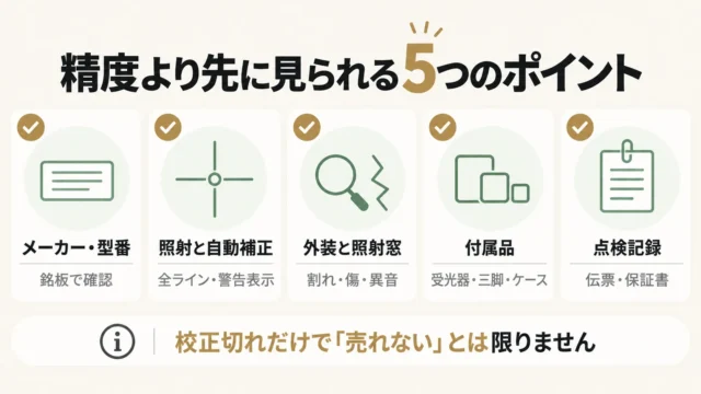 査定で見られるポイント