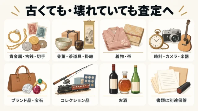 価値が分からなくても捨てずに残すべき遺品の例