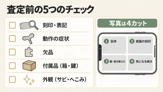 査定前に確認しておきたい5つのポイント