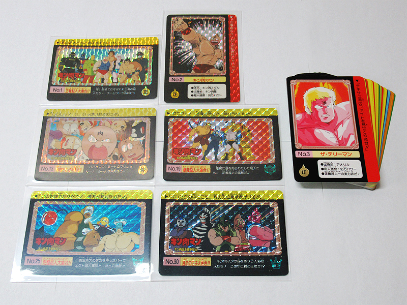 キン肉マン カードダス 1弾 全42種 フルコンプ 1991年