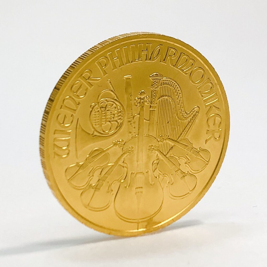 ウィーン金貨ハーモニー 1/2oz K24 2022年
