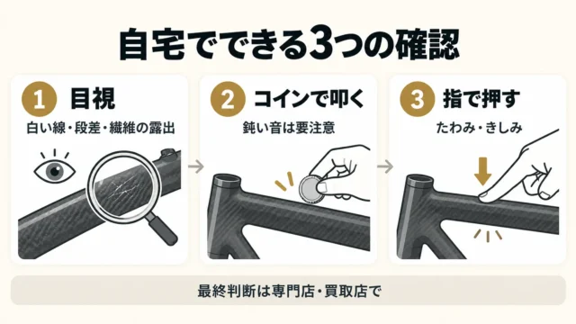 傷とクラックの見分け方｜自宅でできる3つの確認方法