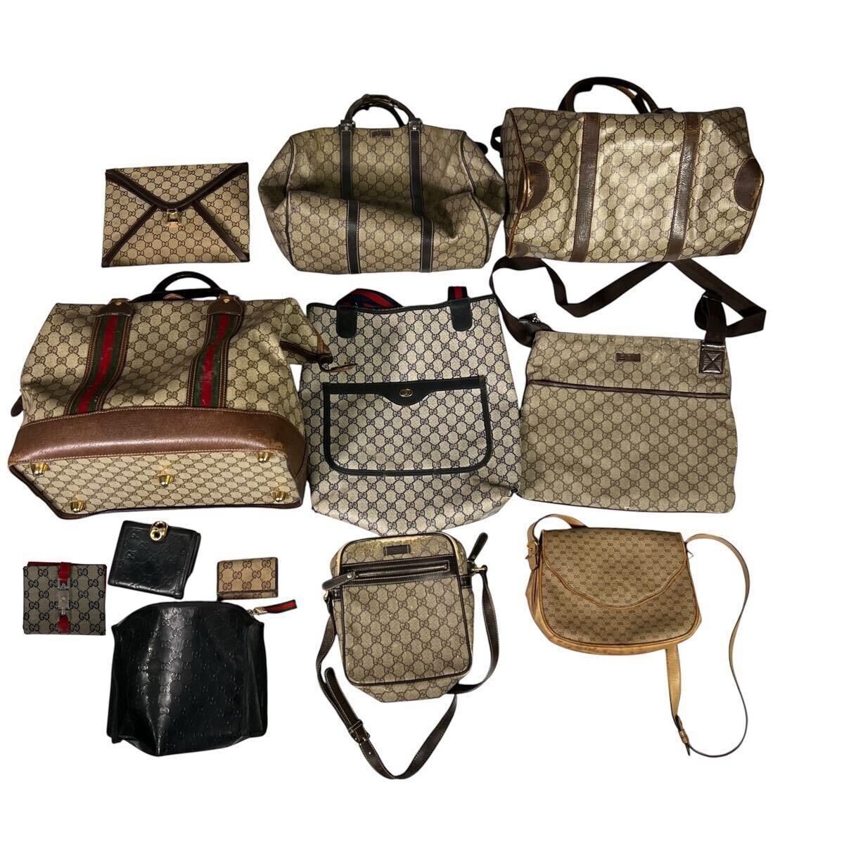 GUCCI グッチ GGキャンバス バッグ・財布 12点まとめセット