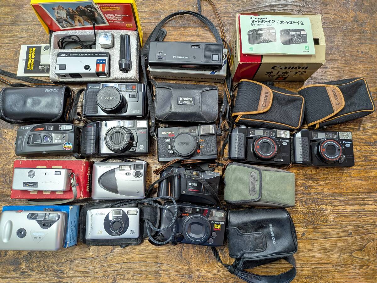 Canon Autoboy AF35M他 コンパクトカメラ 14点まとめ