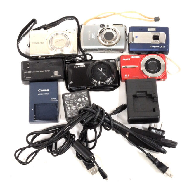 Canon IXY DIGITAL 800 IS MINOLTA DiMAGE X60 コンパクトデジタルカメラ まとめセット