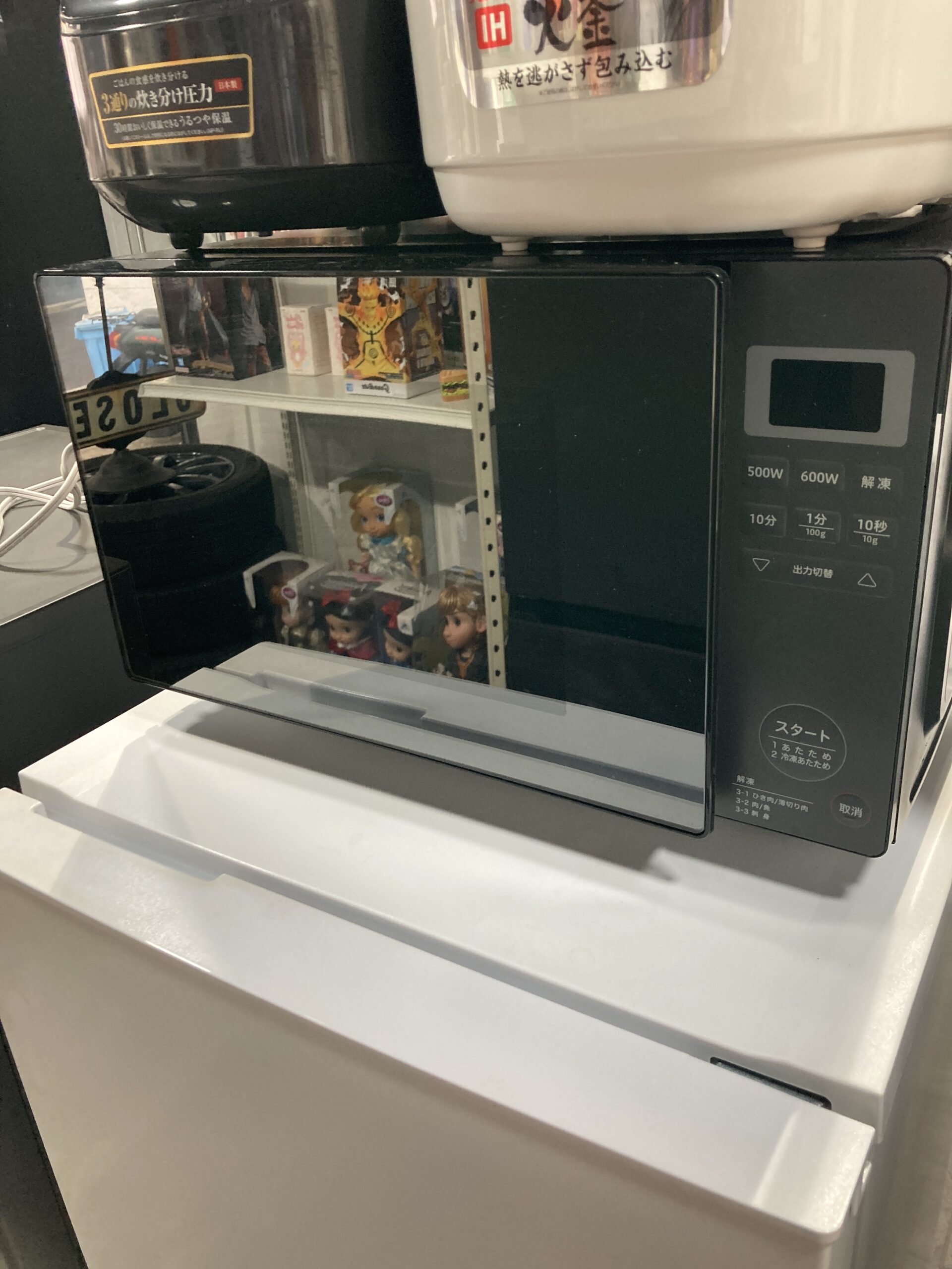 シロカ 2025年製フラット電子レンジ 中古品販売