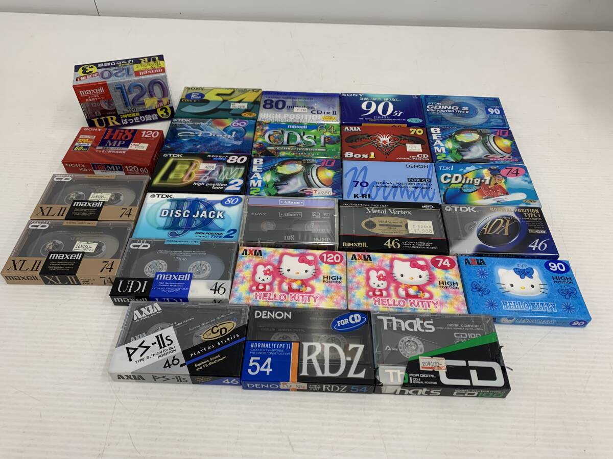 カセットテープ まとめ That’s/DENON/AXIA/Maxell/TDK/SONY