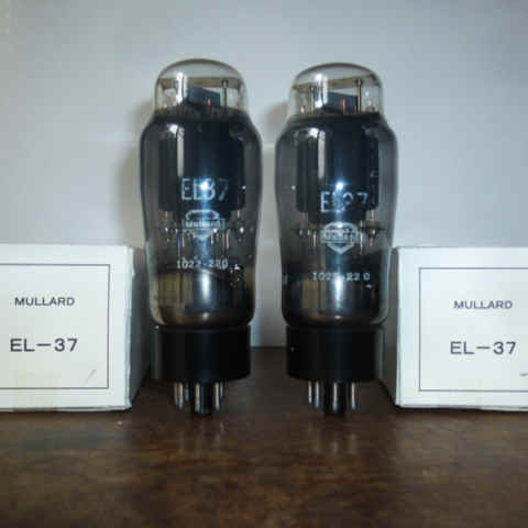 MULLARD EL37 真空管 4本セット 中古良品