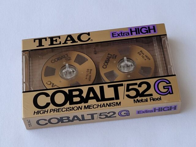 TEAC ExtraHIGH COBALT/52G カセットテープ
