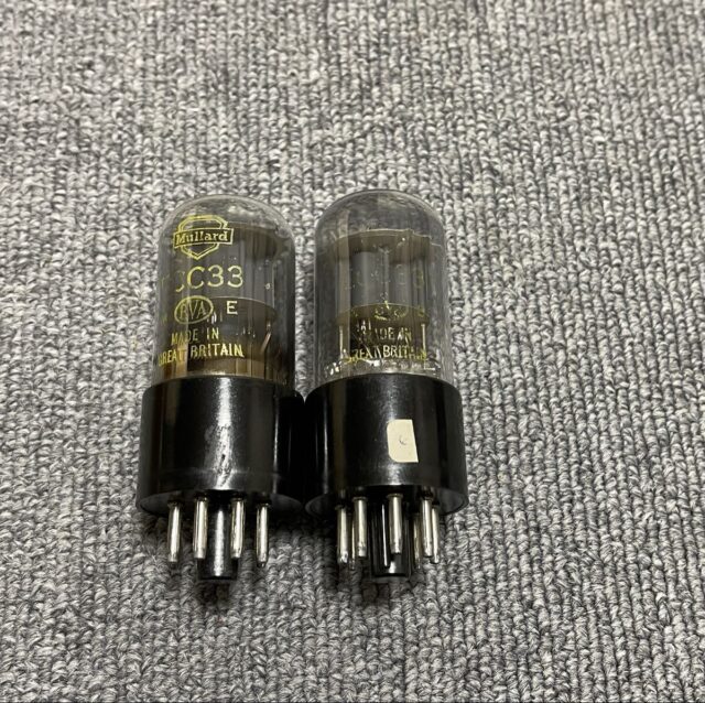 Mullard ECC33 真空管 ペア