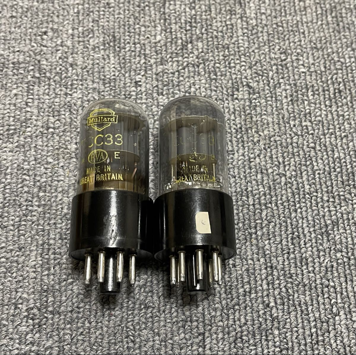 Mullard ECC33 真空管 ペア