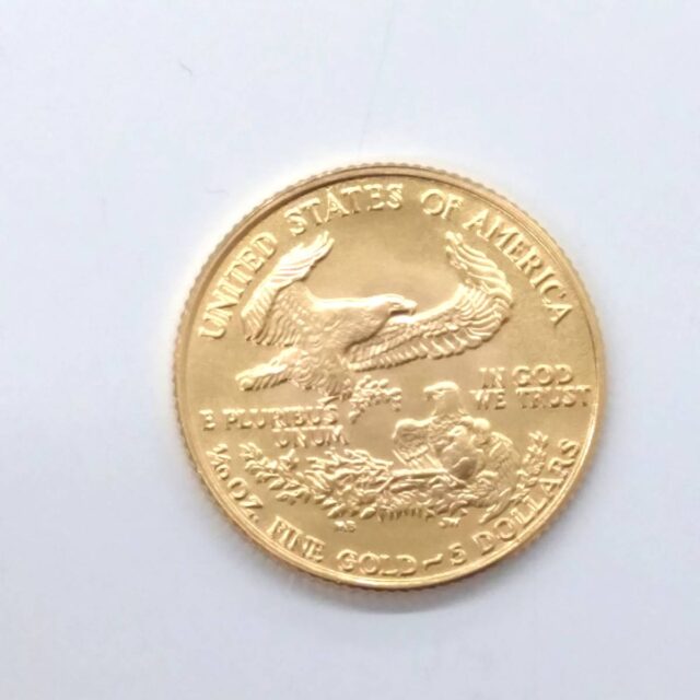 アメリカンイーグル金貨 K22 1/10oz 3.4g