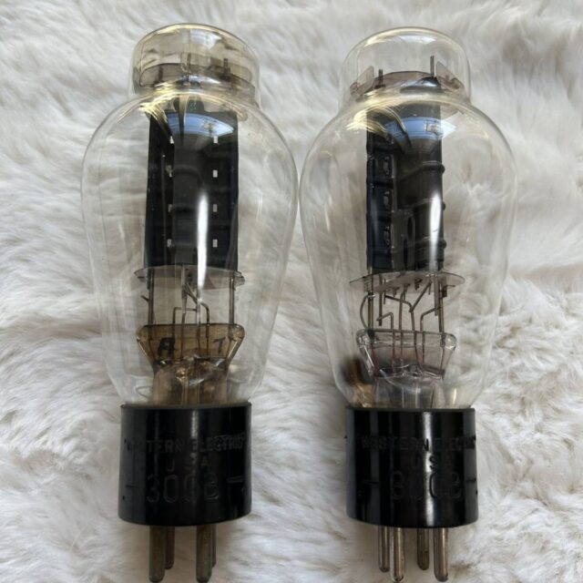 Western Electric 真空管 300B 刻印 元箱付き