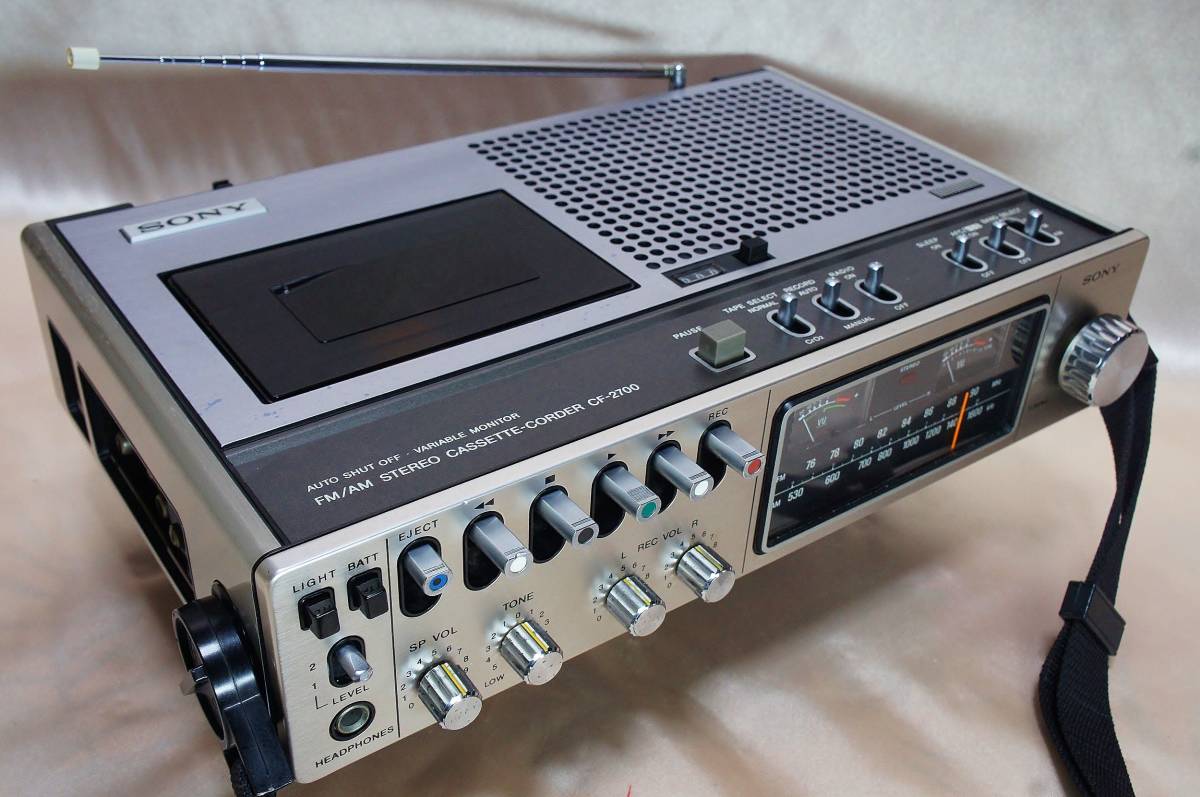 SONY ソニー ラジカセ CF-2700 カセットデッキ ラジオ