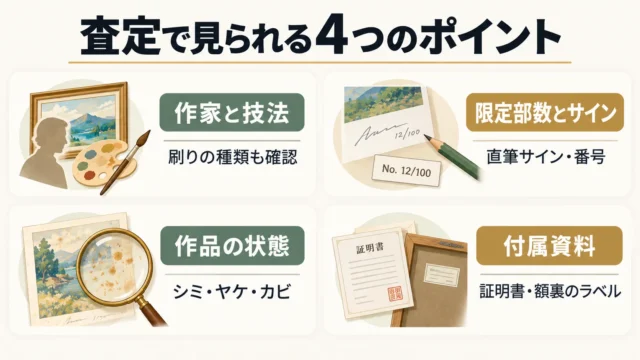 査定で見られるポイントと実際の買取事例