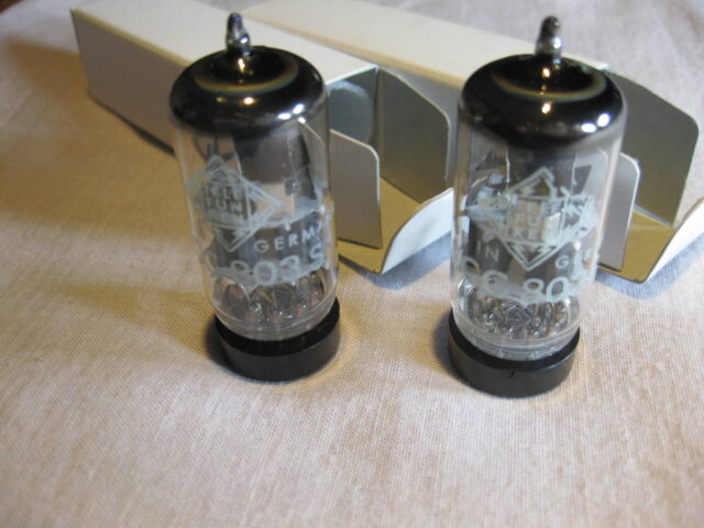 TELEFUNKEN ECC 803S 真空管 ドイツ製