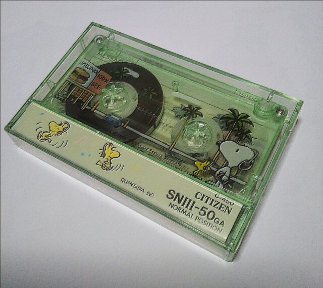 CITIZEN シチズン スヌーピー SNⅢ-50GA カセットテープ