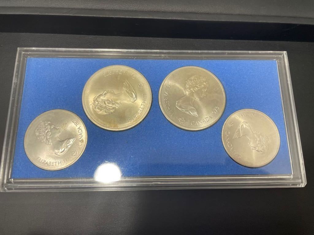 モントリオールオリンピック 記念銀貨 プルーフセット