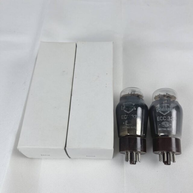 Mullard ムラード ECC32 真空管 2本 箱付き