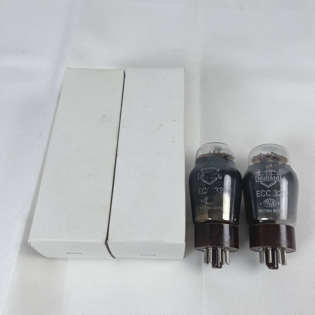 Mullard ムラード ECC32 真空管 2本 箱付き