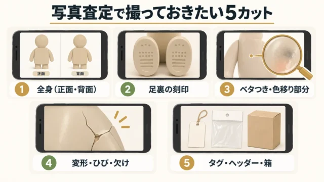写真で事前査定を依頼するときに撮っておきたいカット