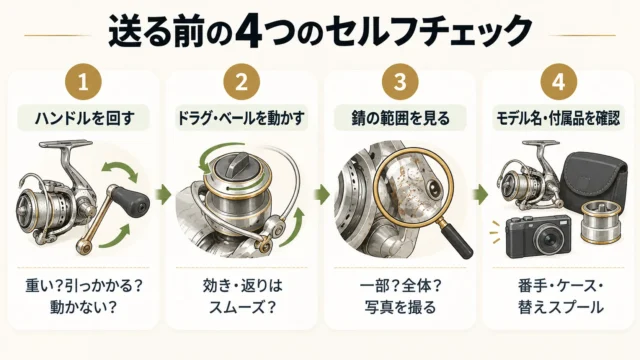 査定前に自宅でできる4つのセルフチェック