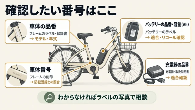 「型番」は3種類ある