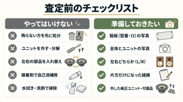 査定前にやってはいけないこと・準備しておきたいこと