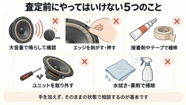 査定前にやってはいけないこと