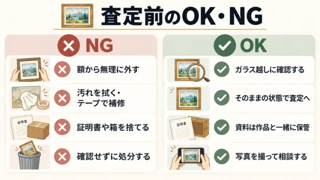 査定前にやってはいけないこと
