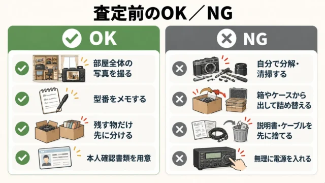 査定前にやること・やってはいけないこと