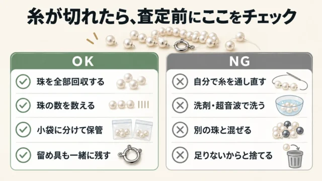 査定に出す前にやっておきたいことと、避けたいこと